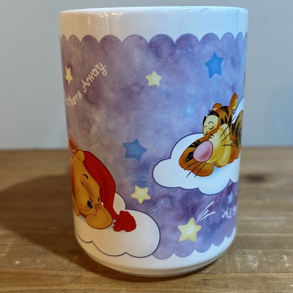 Disney Winnie The Pooh Piglet Tigger Mug Cup Sleep Nap Bothers Coffee Tea - Picture 4 of 5